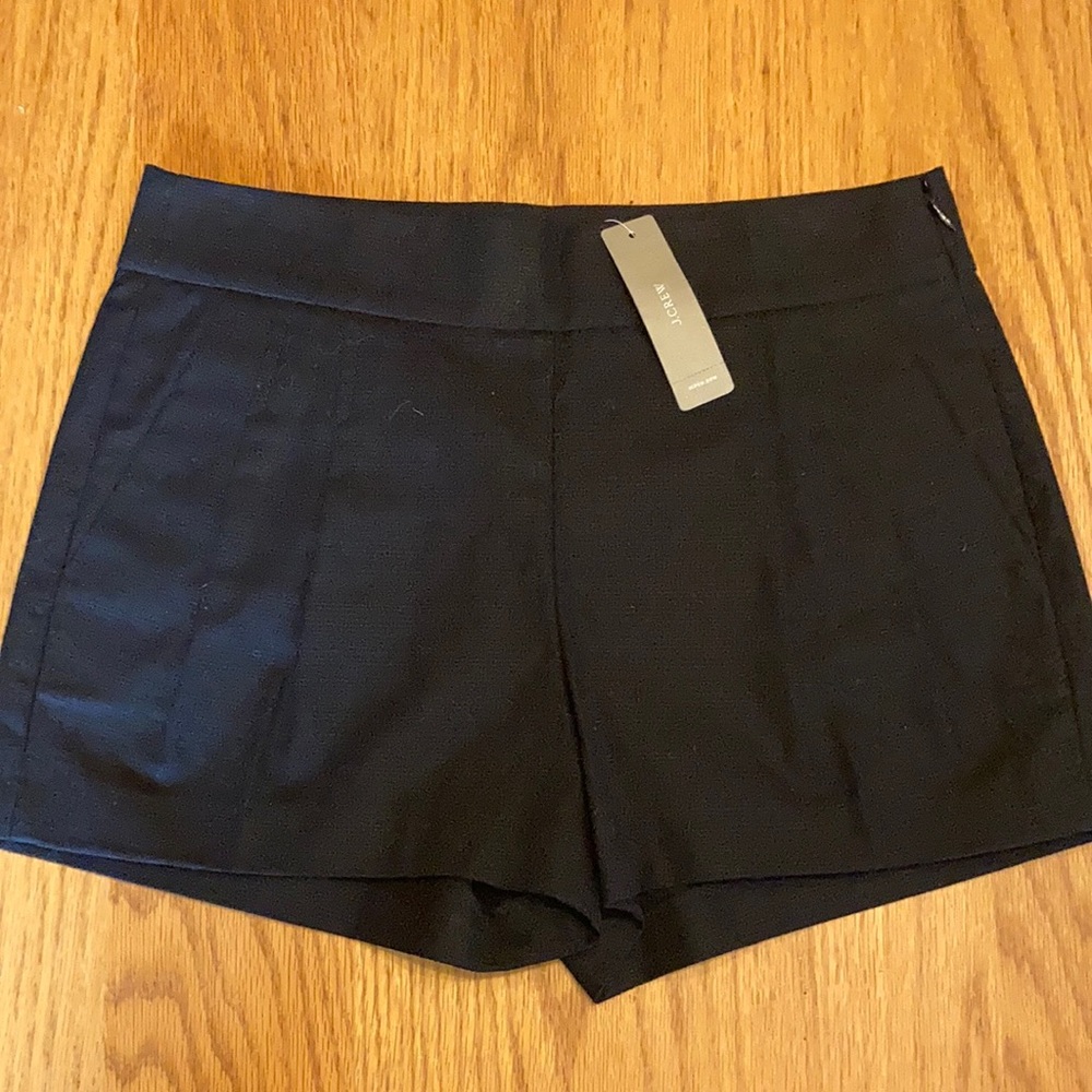 NWT sz 00 J. Crew black shorts